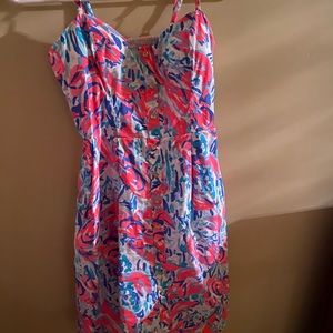Lily Pulitzer Neon Floral Dress